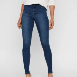 Noisy May NMCALLIE HW SKINNY JEANS VI021MB NOOS Dames Jeans - Maat 28 -Dameskleding Verkoop 550x702 1