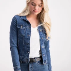 ONLY ONLTIA LIFE DNM JACKET BB MB BEX02 NOOS Dames Jas - Maat 42 -Dameskleding Verkoop 550x705