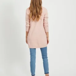 Vila Dames Vest - Lichtroze - Maat L -Dameskleding Verkoop 550x708