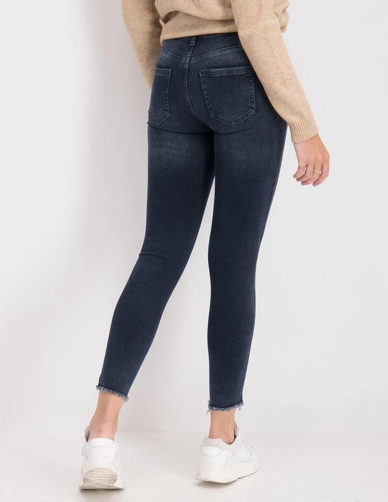 ONLY ONLBLUSH LIFE MID SK ANK RAW BB REA409 Dames Jeans - Maat XS X L32 3 ONLY ONLBLUSH LIFE MID SK ANK RAW BB REA409 Dames Jeans - Maat XS X L32 - Afbeelding 3