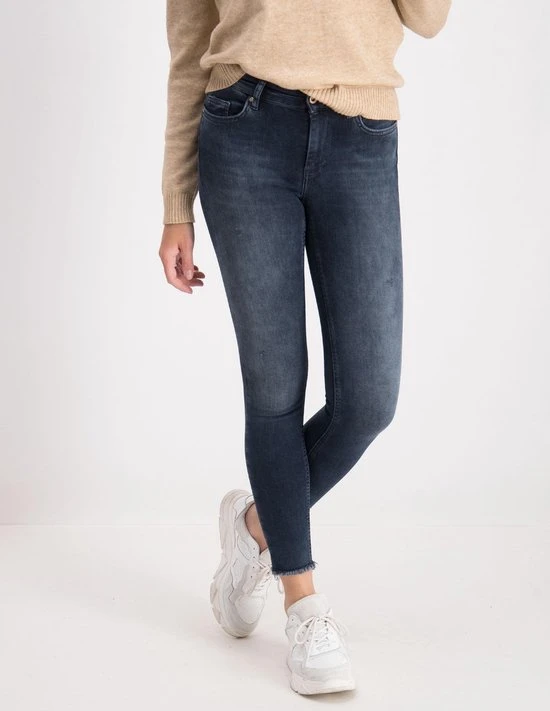 ONLY ONLBLUSH LIFE MID SK ANK RAW BB REA409 Dames Jeans - Maat XS X L32 12 ONLY ONLBLUSH LIFE MID SK ANK RAW BB REA409 Dames Jeans - Maat XS X L32 - Afbeelding 12