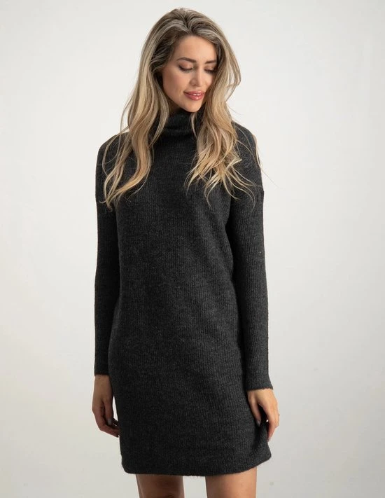 ONLY ONLJANA L/S COWLNCK DRESS WOOL KNT NOOS Dames Jurk - Maat M 3 ONLY ONLJANA L/S COWLNCK DRESS WOOL KNT NOOS Dames Jurk - Maat M - Afbeelding 3