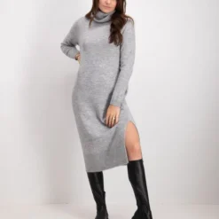 ONLY ONLBRANDIE L/S ROLL NECK DRESS KNT NOOS Dames Jurk - Maat S -Dameskleding Verkoop 550x711 2