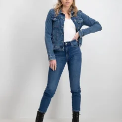 ONLY ONLTIA LIFE DNM JACKET BB MB BEX02 NOOS Dames Jas - Maat 42 -Dameskleding Verkoop 550x711 4