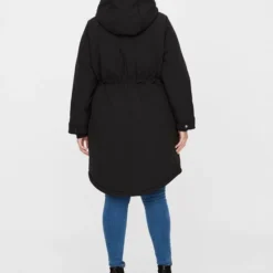 VERO MODA CURVE VMCLEANMILA 3/4 JACKET CURVE Dames Jas - Maat 48 -Dameskleding Verkoop 550x711 44