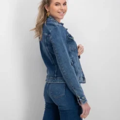 ONLY ONLTIA LIFE DNM JACKET BB MB BEX02 NOOS Dames Jas - Maat 42 -Dameskleding Verkoop 550x711 6