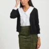 VILA VIRIL SHORT L/S KNIT CARDIGAN-NOOS Dames Vest - Maat XL