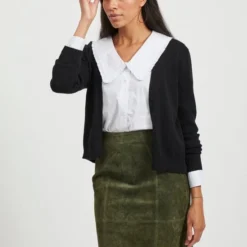 VILA VIRIL SHORT L/S KNIT CARDIGAN-NOOS Dames Vest - Maat XL