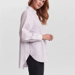 VERO MODA VMELLA L/S BASIC SHIRT NOOS Dames Blouse - Maat L 15 VERO MODA VMELLA L/S BASIC SHIRT NOOS Dames Blouse - Maat L -Dameskleding Verkoop 550x712 7