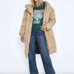 Noisy May NMTALLY L/S LONG JACKET BG NOOS Dames Jas - Maat S -Dameskleding Verkoop 550x715 15