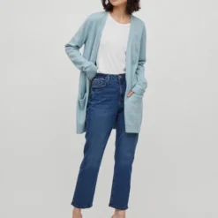 Vila Dames Vest - Lichtblauw - Maat L -Dameskleding Verkoop 550x722 2