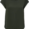 ONLY ONLVIC S/S SOLID TOP NOOS PTM Dames T-shirt - Maat 42