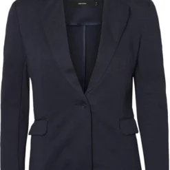 Vero Moda VMJULIA LS BLAZER DNM NOOS Dames Blazer - Maat 38