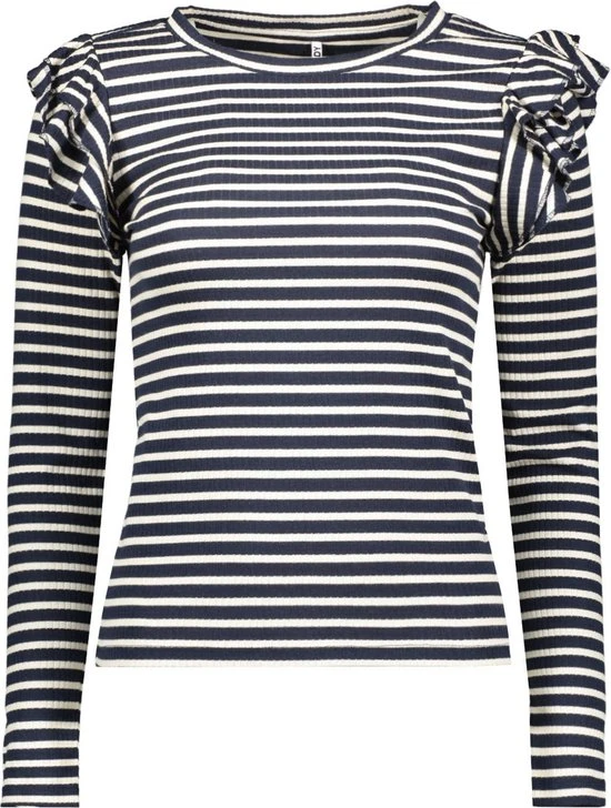 JDY JDYMILLE L/S FRILL TOP JRS Dames Top - Maat S 8 JDY JDYMILLE L/S FRILL TOP JRS Dames Top - Maat S - Afbeelding 8