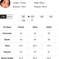 Merkloos Elegante Jurk Met Hoge Taille, Zwart, Maat S (36) -Dameskleding Verkoop 550x729