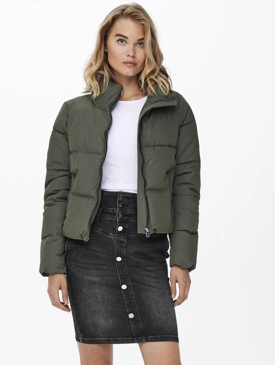 ONLY ONLDOLLY SHORT PUFFER JACKET OTW NOOS Dames Jas - Maat M 3 ONLY ONLDOLLY SHORT PUFFER JACKET OTW NOOS Dames Jas - Maat M - Afbeelding 3