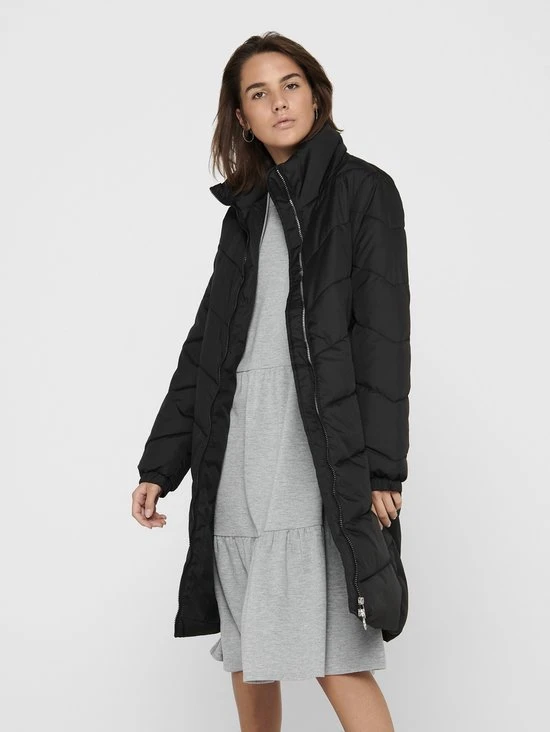 JDY JDYNEWFINNO LONG PADDED JACKET OTW HAB Dames Jas - Maat S 3 JDY JDYNEWFINNO LONG PADDED JACKET OTW HAB Dames Jas - Maat S - Afbeelding 3