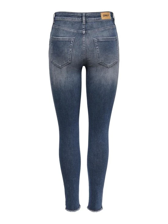 Only ONLBLUSH LIFE MID SK ANK RW REA422 NOOS Special Blue Grey Denim Dames Jeans - Maat L X L30 2 Only ONLBLUSH LIFE MID SK ANK RW REA422 NOOS Special Blue Grey Denim Dames Jeans - Maat L X L30 - Afbeelding 2