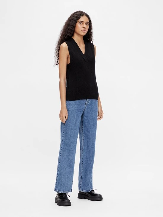 OBJECT OBJMALENA S/L KNIT WAISTCOAT NOOS Dames Trui - Maat M 5 OBJECT OBJMALENA S/L KNIT WAISTCOAT NOOS Dames Trui - Maat M - Afbeelding 5