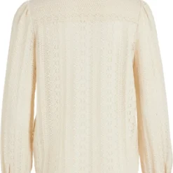 Vila Blouse Vichikka L/s Lace Shirt/3s 14081445 Birch Dames Maat - S -Dameskleding Verkoop 550x732 51