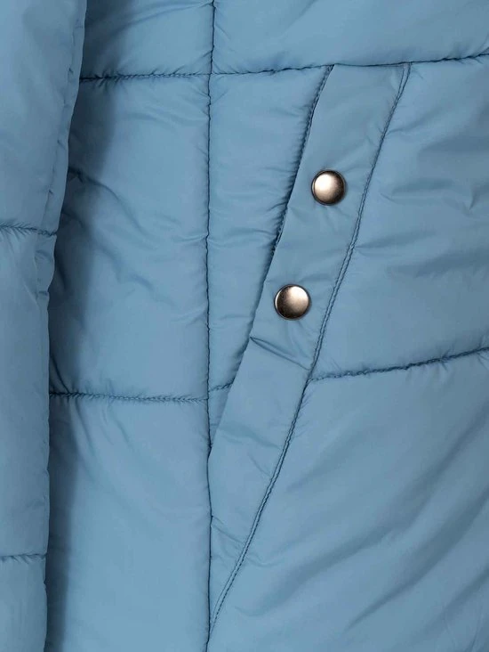 BJØRNSON Fia Winterparka Dames - Winddicht - Waterafstotend - Maat 42 - Niagara 11 BJØRNSON Fia Winterparka Dames - Winddicht - Waterafstotend - Maat 42 - Niagara - Afbeelding 11