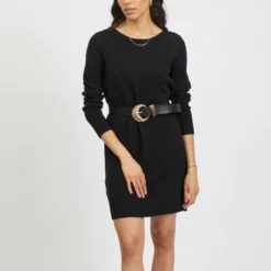 VILA VIRIL L/S KNIT DRESS - NOOS Dames Jurk - Maat XXL