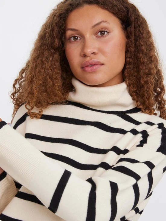 VERO MODA VMSABA LS ROLLNECK BLOUSE Dames Trui - Maat L 5 VERO MODA VMSABA LS ROLLNECK BLOUSE Dames Trui - Maat L - Afbeelding 5