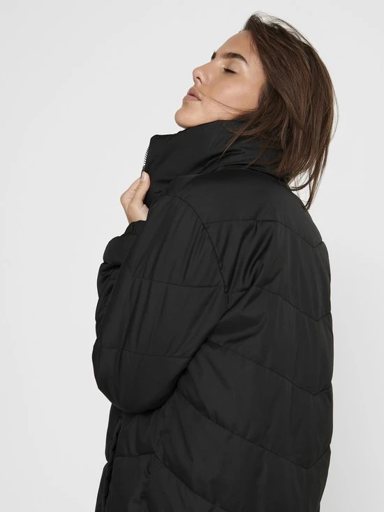 JDY JDYNEWFINNO LONG PADDED JACKET OTW HAB Dames Jas - Maat S 4 JDY JDYNEWFINNO LONG PADDED JACKET OTW HAB Dames Jas - Maat S - Afbeelding 4