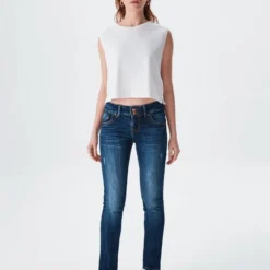 LTB Jeans LTB Molly M Jeans Volwassenen Donkerblauw -Dameskleding Verkoop 550x733 143