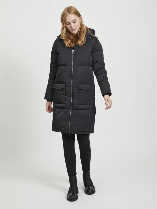 OBJECT OBJZHANNA L/S LONG JACKET NOOS Dames Jas - Maat M 3 OBJECT OBJZHANNA L/S LONG JACKET NOOS Dames Jas - Maat M - Afbeelding 3