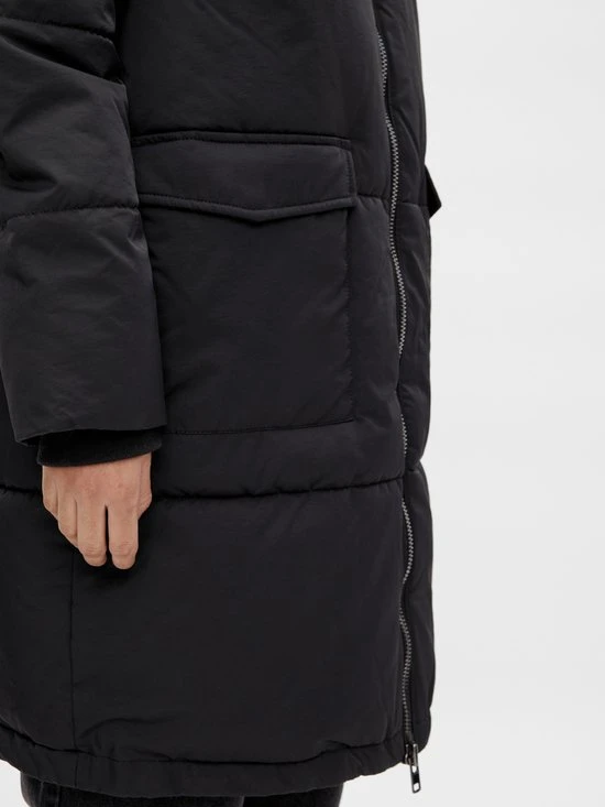 OBJECT OBJZHANNA L/S LONG JACKET NOOS Dames Jas - Maat M 11 OBJECT OBJZHANNA L/S LONG JACKET NOOS Dames Jas - Maat M - Afbeelding 11