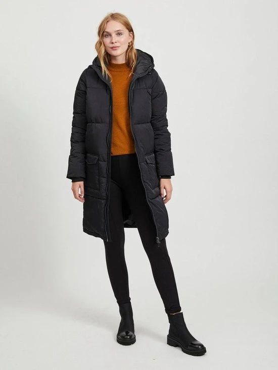 OBJECT OBJZHANNA L/S LONG JACKET NOOS Dames Jas - Maat M 15 OBJECT OBJZHANNA L/S LONG JACKET NOOS Dames Jas - Maat M - Afbeelding 15