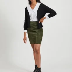 VILA VIRIL SHORT L/S KNIT CARDIGAN-NOOS Dames Vest - Maat XL -Dameskleding Verkoop 550x733 181