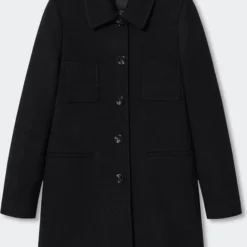 Mango Jas Wollen Jas Met Knopen 37005556 99 Dames Maat - XXL -Dameskleding Verkoop 550x733 19