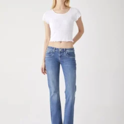LTB Jeans LTB Valerie Jeans Volwassenen Donkerblauw -Dameskleding Verkoop 550x733 195