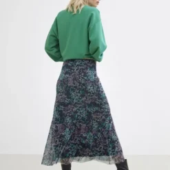 Rok Scarab Midi Catwalk Junkie Mt L -Dameskleding Verkoop 550x733 216