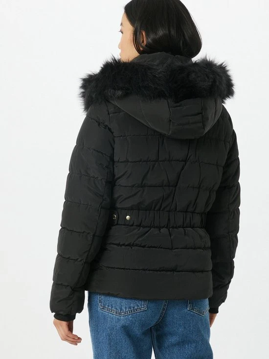 ONLY ONLCAMILLA QUILTED FURHOOD JACKET CC OTW Dames Jas - Maat L 10 ONLY ONLCAMILLA QUILTED FURHOOD JACKET CC OTW Dames Jas - Maat L - Afbeelding 10