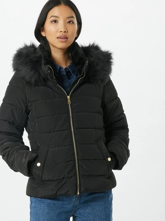 ONLY ONLCAMILLA QUILTED FURHOOD JACKET CC OTW Dames Jas - Maat L 11 ONLY ONLCAMILLA QUILTED FURHOOD JACKET CC OTW Dames Jas - Maat L - Afbeelding 11