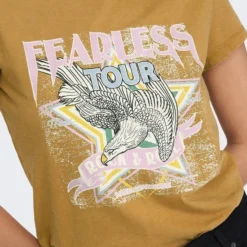 Jacqueline De Yong T-shirt Jdyfarock S/s Print Top Jrs 15201027 Ecru Olive/fearless Dames Maat - M -Dameskleding Verkoop 550x733 246