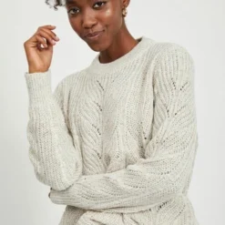 OBJECT OBJNOVA STELLA L/S KNIT PULLOVER NOOS Dames Trui - Maat L -Dameskleding Verkoop 550x733 267