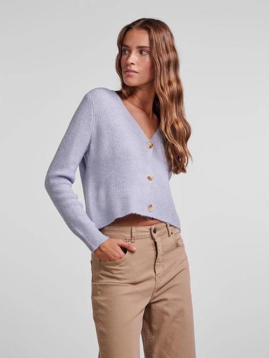 PIECES PCELLEN LS KNIT CARDIGAN NOOS BC Dames Vest - Maat L 4 PIECES PCELLEN LS KNIT CARDIGAN NOOS BC Dames Vest - Maat L - Afbeelding 4