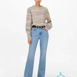 Only Trui Onlcarma L/s Pullover Cc Knt 15259443 Pumice Stone Dames Maat - M -Dameskleding Verkoop 550x733 280