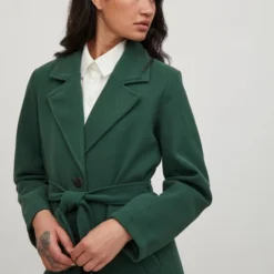 VILA VIPOKO LONG BELT COAT -NOOS Dames Jas - Maat 42 -Dameskleding Verkoop 550x733 291