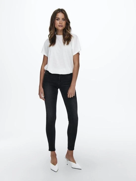 ONLY ONLBLUSH LIFE MID SK DNM REA1099 Dames Skinny Jeans - Maat XL X L34 4 ONLY ONLBLUSH LIFE MID SK DNM REA1099 Dames Skinny Jeans - Maat XL X L34 - Afbeelding 4