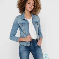 ONLY ONLTIA LIFE DNM JACKET BB LB BEX179 NOOS Dames Jas - Maat 38 -Dameskleding Verkoop 550x733 447