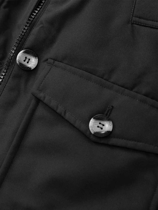 Versano Marry Parka Dames Winterjas 4XL - Zwart 4 Versano Marry Parka Dames Winterjas 4XL - Zwart - Afbeelding 4