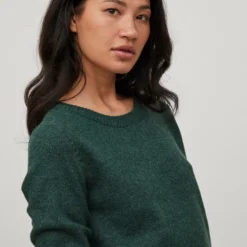 VILA VIRIL O-NECK L/S KNIT TOP - NOOS Dames Trui - Maat M -Dameskleding Verkoop 550x733 504