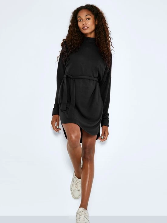 NOISY MAY NMCITY AVA L/S SHORT DRESS NOOS Dames Jurk - Maat M 3 NOISY MAY NMCITY AVA L/S SHORT DRESS NOOS Dames Jurk - Maat M - Afbeelding 3