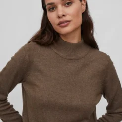 VILA VIRIL CREWNECK L/S KNIT TOP - NOOS Dames Trui - Maat M -Dameskleding Verkoop 550x733 548