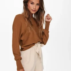 ONLY ONLADALINE L/S SHORT PULLO KNT NOOS Dames Trui - Maat XS -Dameskleding Verkoop 550x733 568